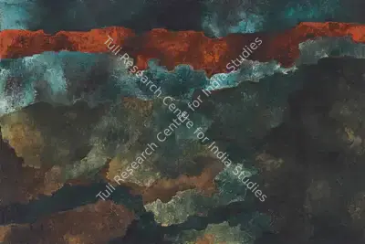 Akbar Padamsee (Artist), Untitled (Metascape), 1973, Painting