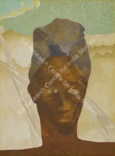 Patel, Gieve (Artist). Forest Boy, 1991 | Painting, So.NeY/16.03.20, 2020 · Sotheby's