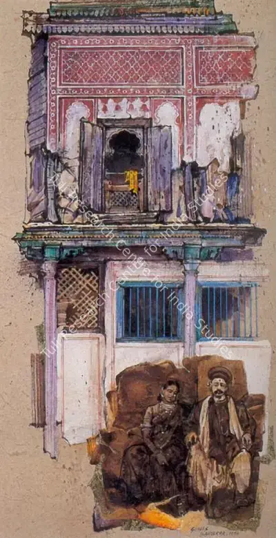 Suhas Bahulkar (Artist), Nostalgia XII, 1996, Painting