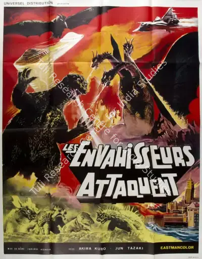 Tomoyuki Tanaka (Producer), Destroy All Monsters, 1968, Poster