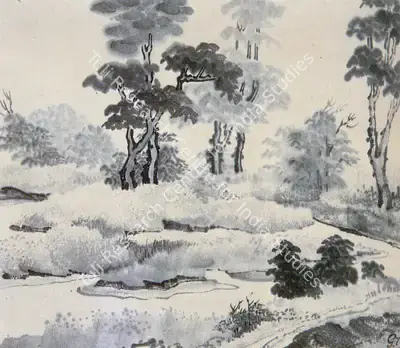 Gaganendranath Tagore (Artist), Landscape, Painting