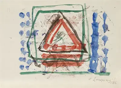 J. Swaminathan (Artist), Untitled, 1982, Painting