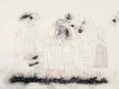 G.R. Iranna (Artist), Untitled, 2008, Painting