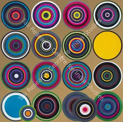 Bharti Kher (Artist), Off-Centre, 2008, Collage