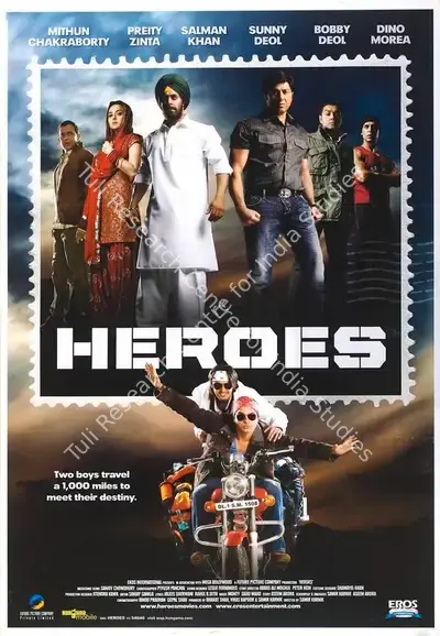 Vikas Kapoor (Producer), Heroes, 2008, Full Sheet Poster