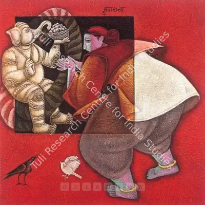 Satish Gujral (Artist), Untitled, 2002, Painting