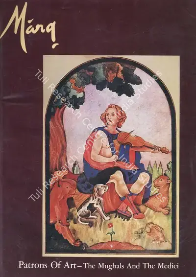 Jones, Dalu (Guest Editor). Marg - Patrons of Art- The Mughal and the Medici. 39(1). Bombay: J.J. Bhabha, December 1985 | Magazine | FineArts | 00760314