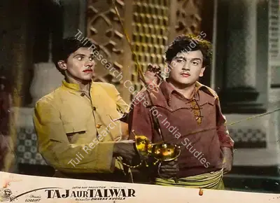 Satya Roy (Producer), Taj Aur Talwar, 1956, Lobby Card