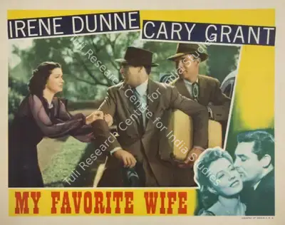 Garson Kanin (Director), My Favorite Wife, 1940, Lobby Card