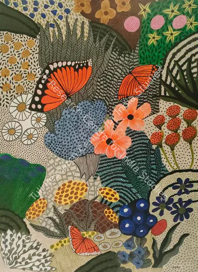Santoshi Shyam (Artist), Untitled, Painting