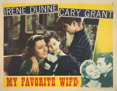 Garson Kanin (Director), My Favorite Wife, 1940, Lobby Card