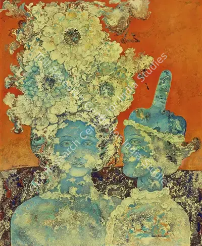 Sakti Burman (Artist), Untitled, 1970, Painting