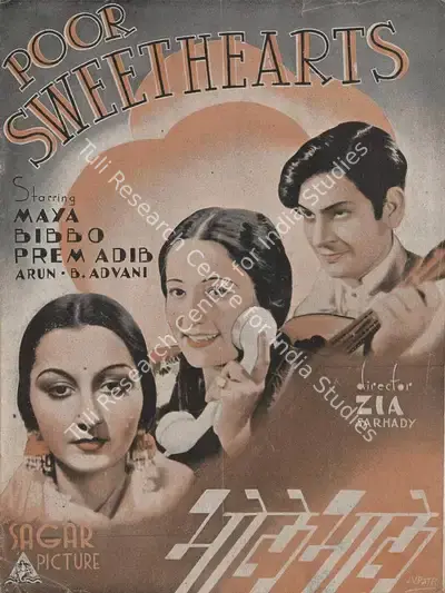 Zia Sarahadi (Director), Bhole Bhale, 1939, Song-Synopsis Booklet