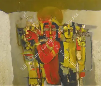 Arup Das (Artist), Untitled, 1965, Painting