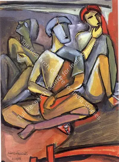 Ramgopal Vijaiwargiya (Artist), Untitled, Painting