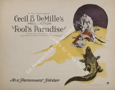 Cecil B. DeMille (Director), Fool's Paradise, 1922, Lobby card