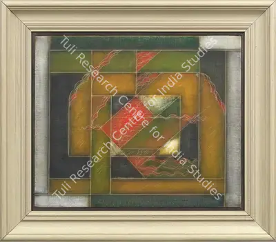 Akkitham Narayanan (Artist), Untitled (Abstract), Painting