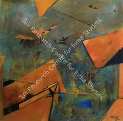 Ganesh Haloi (Artist), Untitled, 1994, Painting