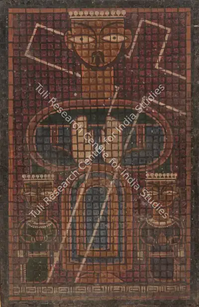 Jamini Roy (Artist), Christ Series, 1949, Painting