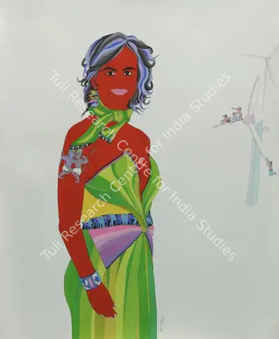 Dileep Sharma (Artist), Untitled, 2021, Painting