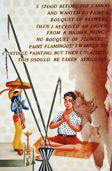 Atul Dodiya (Artist), German Measles - Polkes Eye, 1999, Painting