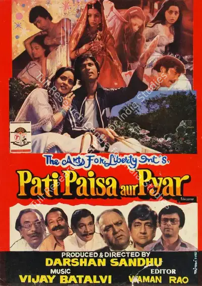 Darshan Sandhu (Producer), Pati Paisa Aur Pyar, 1987, Song-Synopsis Booklet