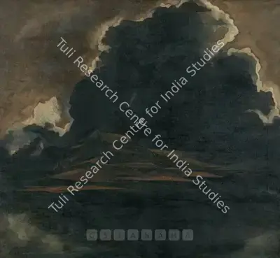 Jehangir Sabavala (Artist), The Thundercloud, 1963, Painting