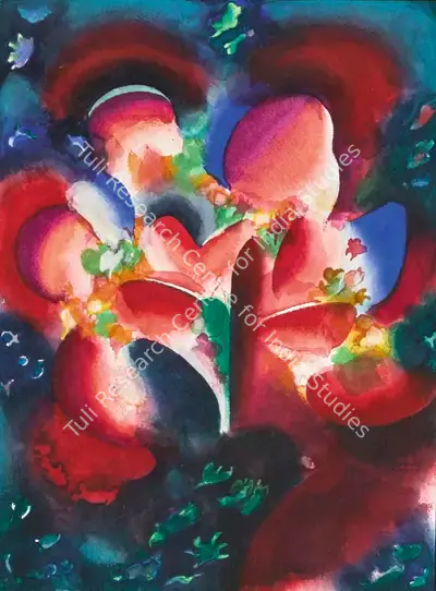 G.M. Sheikh (Artist), Untitled, 1997, Painting