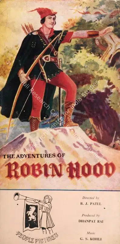 Dhanpat Rai (Producer), Adventures Of Robinhood, The, 1965, Song-Synopsis Booklet
