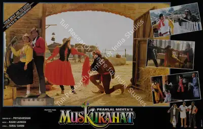 Pranlal Mehta (Producer), Muskurahat, 1992, Lobby Card