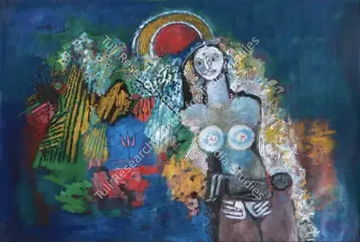 A.P. Santhanaraj (Artist), Untitled, 2002, Painting