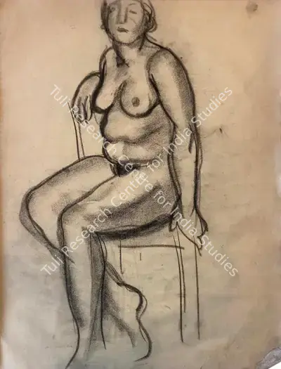 Amrita Sher-Gil (Artist), Untitled, 1935, Painting