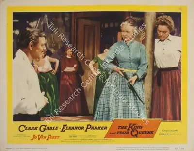 Raoul Walsh (Director), The King and Four Queens, 1956, Lobby Card