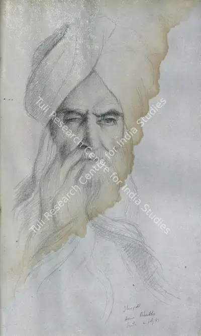 Homi J. Bhabha (Artist), Sher-Gil, 1947, Sketch