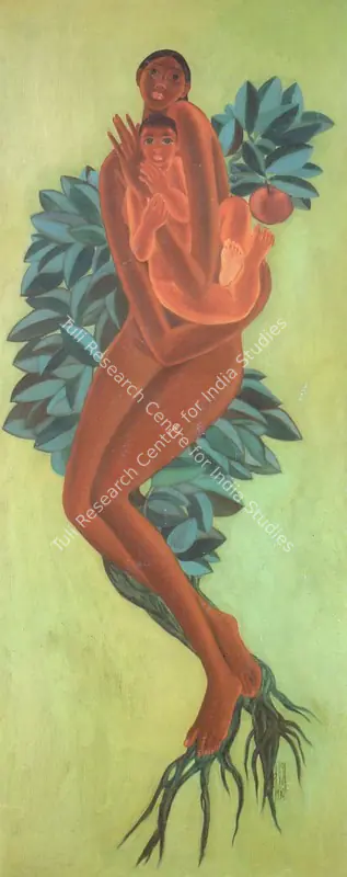 B. Prabha (Artist), Untitled, 1970, Painting