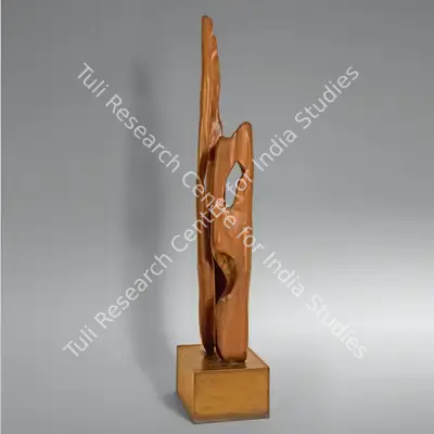 Pochkhanawala, Pilloo (Artist). Untitled. Teakwood, c.1950s | Sculpture  | 00867734