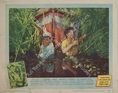 John Huston (Director), The African Queen, 1951, Lobby Card
