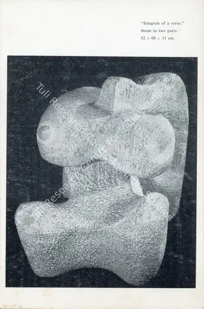 Balbir Singh Katt (Artist), Openair (lighted) One-Man Show of Sculptures, 1967, Solo Exhibition Invitation