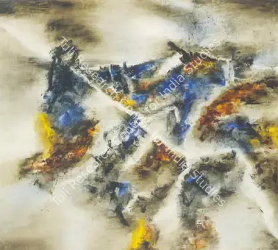 Laxman Shreshtha (Artist), Untitled, 1979, Painting