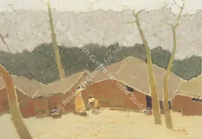 N.S. Bendre (Artist), Untitled, 1977, Painting