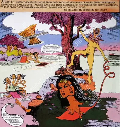 Chitra Ganesh (Artist), Secrets, 2007, Print