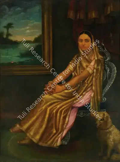 S.G. Thakur Singh (Artist), Portrait, 1923, Painting