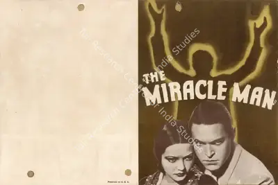Norman Z. McLeod (Director), The Miracle Man, 1932, Handbill