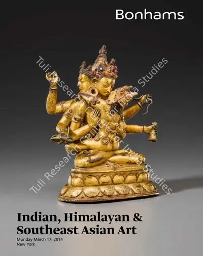 Bonhams (Auction House), Indian, Himalayan & Southeast Asian Art, 2014, Auction Catalogue