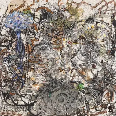 Jayashree Chakravarty (Artist), Journey 1, 2006, Painting
