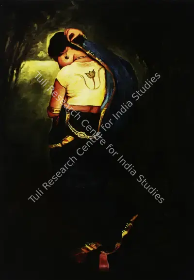 Hemendranath Mazumdar (Artist), Untitled, Painting
