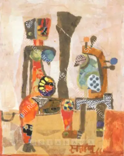 Satish Gujral (Artist), Untitled, 1966, Graphic Art