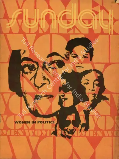 Aveek Sarkar (Editor), Sunday, 1973, Magazine