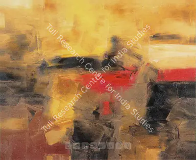 K.M. Adimoolam (Artist), Untitled, Painting