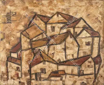 B.&nbsp;Prabha (Artist), Untitled, 1967, Painting